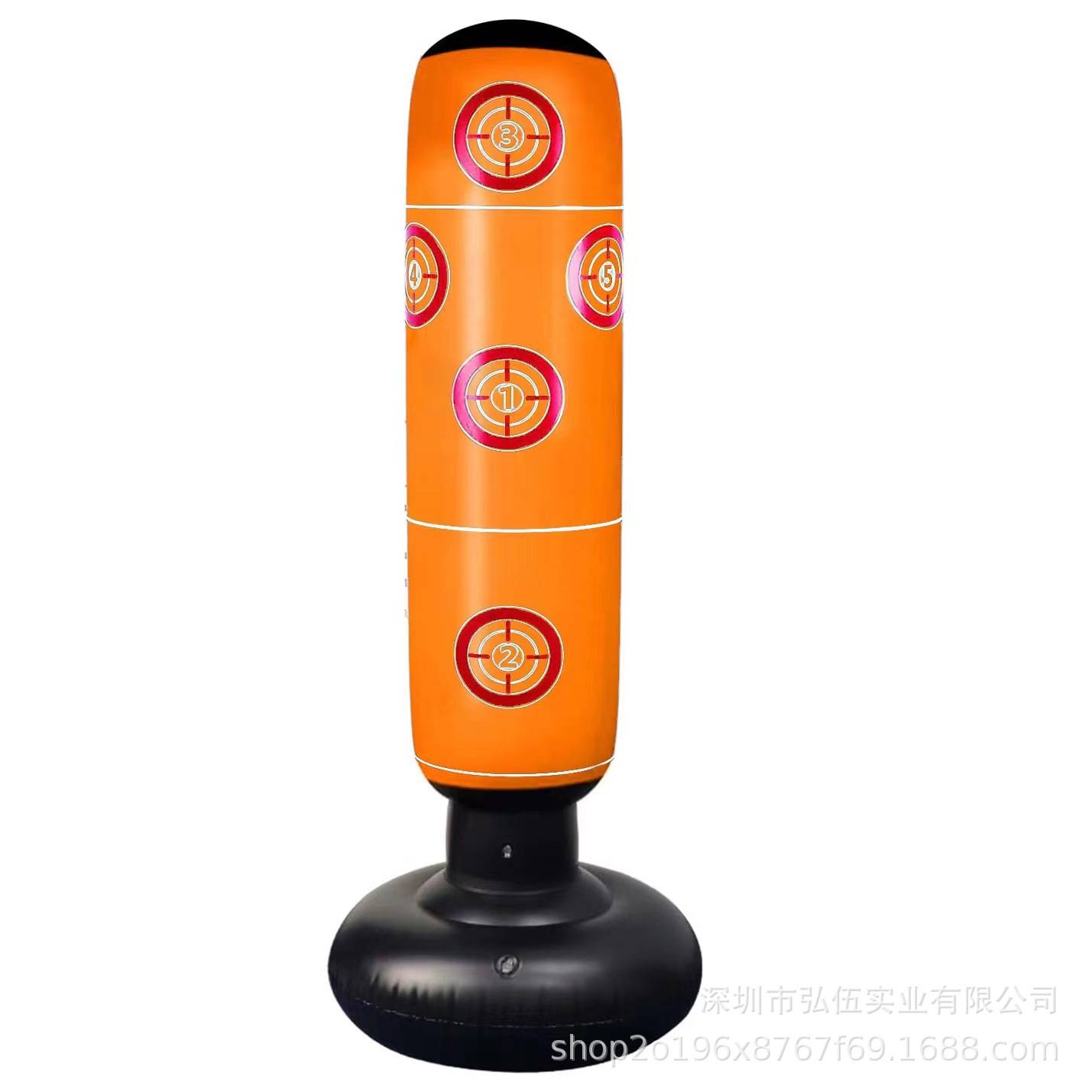 Orange Digital Circle